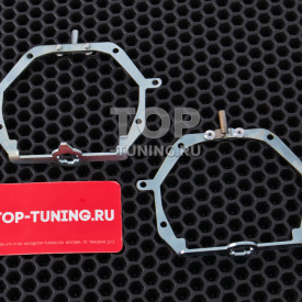 Переходные рамки c AFS для замены линз в Cadillac SRX, Infiniti G35,G37, M37, Q70, QX56,QX80, Mazda 6, Nissan Teana