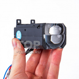 Компактные BI-LED линзы MTF Constructor Double Beam для авто и мототехники