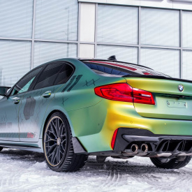 Накладки SCL Competition пороги — Тюнинг BMW М5 (F90)