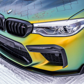 Центральная накладка SCL Competition на передний бампер — Тюнинг BMW М5 (F90)