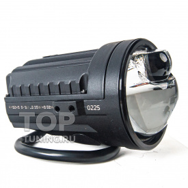 Круглые светодиодные БИ-линзы Adventure 2″, 5500K - 2 шт.