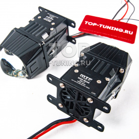 Компактные BI-LED линзы WideBeam MINI 1.5″ 5500K для авто и мототехники