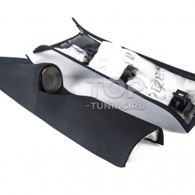 Акустические стойки Zest с СЧ динамиками в подиумах — автозвук Lixiang