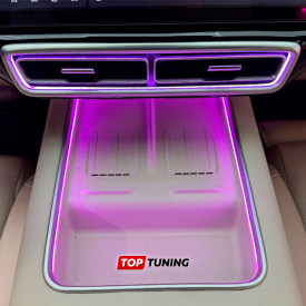 Подсветка Kaylon в центральный воздуховод и консоль зарядки Lixiang L6 / L7 / L8 / L9