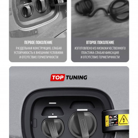 Защитная заглушка Ben Jack для зарядного порта Lixiang L7 / L8 / L9