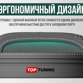 Защитная заглушка Ben Jack для зарядного порта Lixiang L7 / L8 / L9