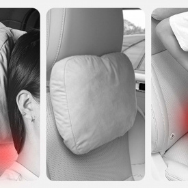  Подушка-валик Roller под шею на подголовник авто