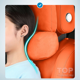  Подушка-валик Roller под шею на подголовник авто