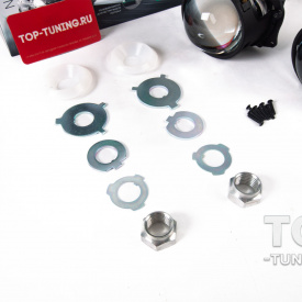 Светодиодные БИ-линзы Cyber Light 2.0 OEM 5500K для авто