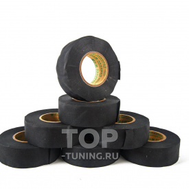  Термостойкая тканевая изолента для проводки в авто – 25 мм х 25 метров (1 шт.)