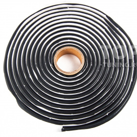 Черный герметик бутиловый JAPAN QUALITY MTF Light для вклейки стекол, лента 9.5мм х 4.57м