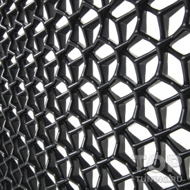 Пластиковая тюнинг решетка AERO в обвес авто 127 x 65 см