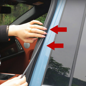 Уплотнительный шнур в штатную резинку в дверном проеме Lixiang