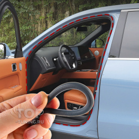 Уплотнительный шнур в штатную резинку в дверном проеме Lixiang