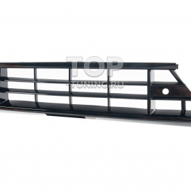 Решетка на передний бампер R-Dеsign для Volvo XC60 II (2021-2025 рecтайлинг)