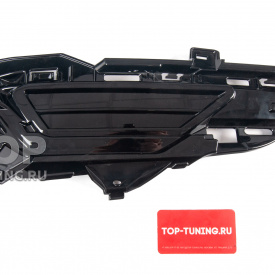 Решетки ПТФ на передний бампер R-Dеsign для Volvo XC60 II (2021-2025 рecтайлинг)