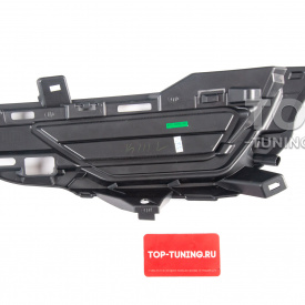 Решетки ПТФ на передний бампер R-Dеsign для Volvo XC60 II (2021-2025 рecтайлинг)