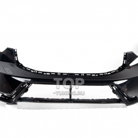 Передний бампер R-Dеsign для Volvo XC60 II (2021-2025 рecтайлинг)