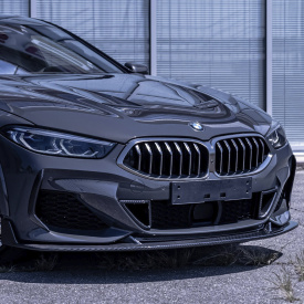 Сплиттер SCL POWER на передний бампер — Тюнинг BMW 8 (G16) 