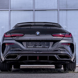 Спойлер SCL POWER на крышку багажника — Тюнинг BMW 8 (G16) 