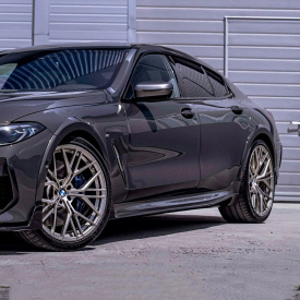 Накладки SCL POWER на пороги — Тюнинг BMW 8 (G16)