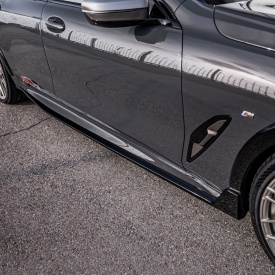 Накладки SCL POWER на пороги — Тюнинг BMW 8 (G16)