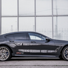 Элероны SCL POWER на задний бампер — Тюнинг BMW 8 (G16)