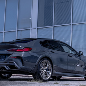 Боковые накладки SCL POWER на задний бампер — Тюнинг BMW 8 (G16)