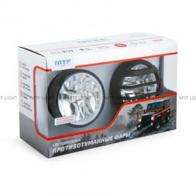 Светодиодные противотуманные фары MTF Light 90 мм для авто