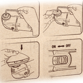 Вибрационный сетевой реноватор Taochis (280W, 220V)