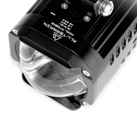 Квадратные светодиодные БИ-линзы ALL-TERRAIN 2″ 6000K - 2 шт