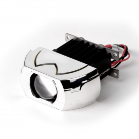 Cветодиодные линзы дальнего света Constructor SLIM 1″ 6000K - 2 шт