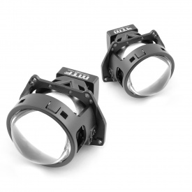 Круглые светодиодные БИ-линзы Night Assistant LED Progressive v2.0