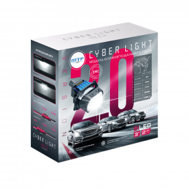 Квадратные светодиодные би-линзы MTF Cyber Light 2.0 (3 дюйма)