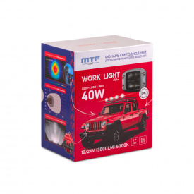 Встраиваемый cветодиодный прожектор MTF Light Style (40Вт, 3000лм, 12/24В)