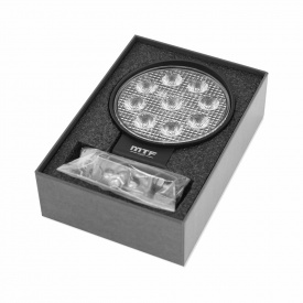 Круглый светодиодный фонарь MTF LIGHT (15 Вт, 12-60В, 1950лм, 6000К)