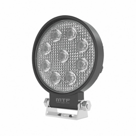 Круглый светодиодный фонарь MTF LIGHT (15 Вт, 12-60В, 1950лм, 6000К)