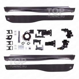 Выдвижные пороги-ступени Maybach для Mercedes GLS (X167, 2019+)