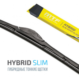Гибридные щетки стеклоочистителя MTF Light Hybrid Slim (U-Hook) для авто