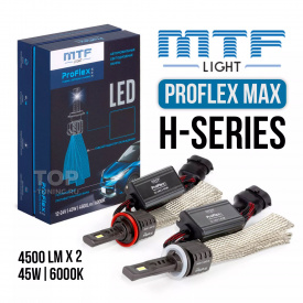 Светодиодные лампы MTF Light ProFLEX Max (H-тип, 6000К) для авто