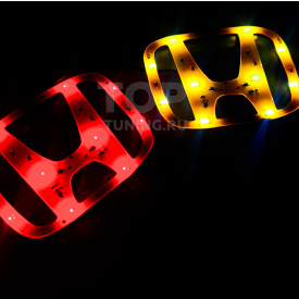 Гибкая вставка под эмблему LED на Honda