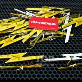 Гибкая светодиодная вставка под эмблему LED на Opel (144х26 мм)