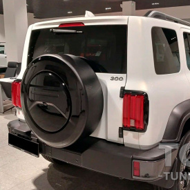 Бокс из нержавеющей стали для запасного колеса TANK 300