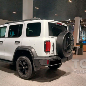 Бокс из нержавеющей стали для запасного колеса TANK 300