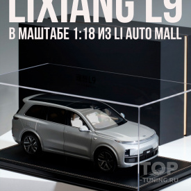Коллекционная, большая модель Lixiang L9, масштаб 1:18 (оригинал)