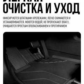 Оригинальны TPE ковры Li Auto для Lixiang L9 (Салон + багажник)