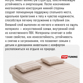 Оригинальный надувной матрас Li Auto в салон Lixiang L7 (С подушками)