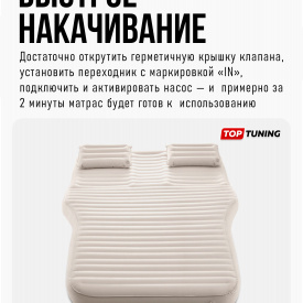 Оригинальный надувной матрас Li Auto в салон Lixiang L7 (С подушками)