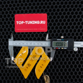 Гибкая светодиодная вставка под эмблему LED на Suzuki (100х100 мм)