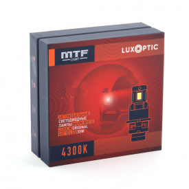 Светодиодные лампы MTF Light Luxoptic 4300К (D-тип, OEM LED) для авто